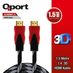 Qport Q-HDMI 1,5m Hdmi Kablo