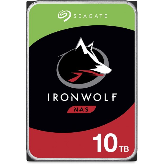 Seagate 3.5 10TB Ironwolf Nas ST10000VN0008 SATA 3.0 7200 RPM Hard Disk